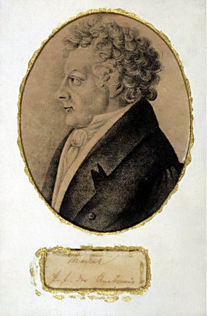 Johann Friedrich Meckel (1781-1833) war ein deutscher Anatom und Begründer der Teratologie. Als solcher beschäftigte er sich mit der Entstehung von Fehl- und Missbildungen durch Umwelteinflüsse. Johann Friedrich Meckel (1781-1833) war ein deutscher Anatom und Begründer der Teratologie. Als solcher beschäftigte er sich mit der Entstehung von Fehl- und Missbildungen durch Umwelteinflüsse.