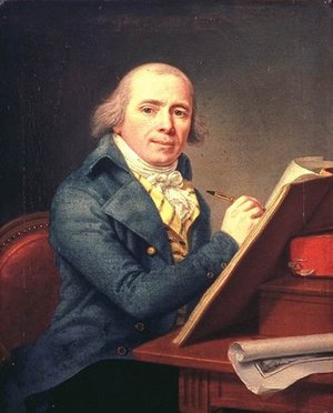 Beckenkamp, Johann Kaspar Benedikt - Selbstbildnis Johann Kasper Benedikt Beckenkamp (1747-1826) war ein Landschafts- und Portraitmaler des Rheinlandes. Er gilt als Wegbereiter des rheinischen Familienbildes.