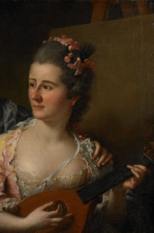 Wilhelmine Geyser (1755-1813) war die Tochcter des Malers Adam Friedrich Oeser und Gattin von Christian Gottfried Geyser und Mutter des Grafikers Gottlieb Wilhelm Geysers.