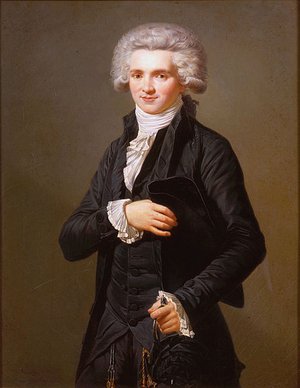 Maximilian de Robespierre (1758-1794) gehörte zu den führenden Köpfen der Jakobiner. Er gehörte ab dem 10.08.1792 dem Wohlfahrtsausschuss an und befürwortete die Terrorherrschaft während der Französischen Revolution. Nach seinem Sturz am 27.07.1794 Maximilian de Robespierre (1758-1794) gehörte zu den führenden Köpfen der Jakobiner. Er gehörte ab dem 10.08.1792 dem Wohlfahrtsausschuss an und befürwortete die Terrorherrschaft während der Französischen Revolution. Nach seinem Sturz am 27.07.1794
