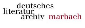 Logo des »Deutschen Literaturarchivs« Marbach/Neckar
