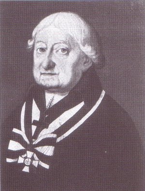 Ludwig Ernst von Borowski (1740-1831) war geistlicher Beistand von Königin Luise und König Friedrich Wilhelm III. während der Flucht nach Königsberg zwschen 1807 und 1809. Seit dem Jahre 1816 war er der erste Bischof der evanglischen Kirche Preußens. Ludwig Ernst von Borowski (1740-1831) war geistlicher Beistand von Königin Luise und König Friedrich Wilhelm III. während der Flucht nach Königsberg zwschen 1807 und 1809. Seit dem Jahre 1816 war er der erste Bischof der evanglischen Kirche Preußens.