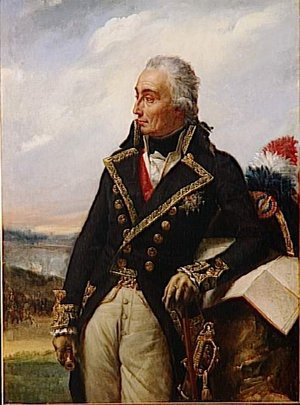 Nicolaus von Luckner (1722-1794) kämpfte im Siebenjährigen Krieg unter dem Herzog von Braunschweig gegen Frankreich und trat dann in den Dienste Frankreichs. Im Jahre 1791 wurde er zum Marschall von Frankreich berufen und kämpfte in der Revolutionsarme