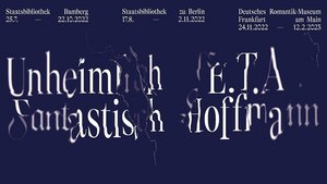 Logo des Jubiläumsjahres »Unheimlich fantastisch - E.T.A. Hoffmann«