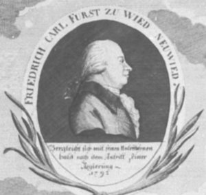 Friedrich Karl zu Wied-Neuwied (1741-1809) war der zweite regierende Fürst von Wied zwischen 1791 und 1801, ehe er zu Gunsten seines Sohnes abdankte. Er führte das kleine mittelrheinische Fürstentum während des Ersten Koalitionskrieges.