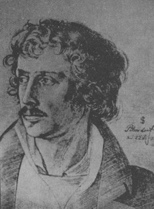 Friedrich von Olivier (1791-1859) war ein aus Dessau stammenden Maler der Romantik. Während der Befreiungskriege schloss er sich dem Freikorps von Lützow an. Während eines Romaufenthaltes mit seinem Freund Schnorr von Carolsfeld lebte er in der Villa d Friedrich von Olivier (1791-1859) war ein aus Dessau stammenden Maler der Romantik. Während der Befreiungskriege schloss er sich dem Freikorps von Lützow an. Während eines Romaufenthaltes mit seinem Freund Schnorr von Carolsfeld lebte er in der Villa d