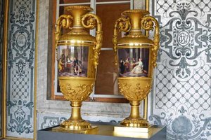 Prunkvasen im Schloss Belvedere fotografiert von André Kühn im Auftrag derKlassik Stiftung Weimar