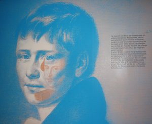 Blick in die Ausstellung »Shakespeare und Kleist. Genie und Nachahmung«