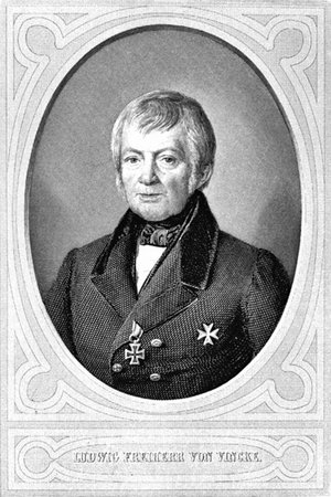 Ludwig von Vincke (1774-1844) war nach den Befreiungskriegen Oberpräsident der preußischen Provinz Westfalen.