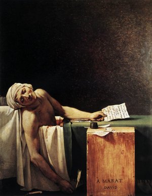 Jacques-Louis David: Die Ermordung Marats
Jacques-Louis David: Die Ermordung Marats