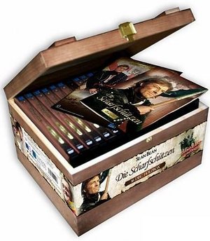 Die Scharfschuetzen Specialbox Holzbox mit allen 17 Folgen der Serie »Die Scharfschützen« in einer Holzbox