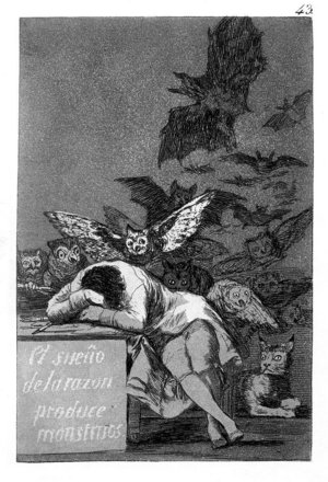 Francisco de Goya: Capricho Nr. 43