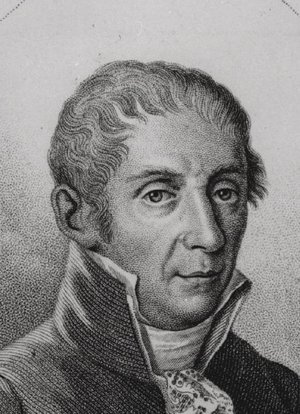 Alessandro Giuseppe Antonio Anastasio Volta (1745-1827) war ein italienischer Physiker, der durch die Erfindung der Batterie zum Begründer der Elektrizitätslehre wurde. Alessandro Giuseppe Antonio Anastasio Volta (1745-1827) war ein italienischer Physiker, der durch die Erfindung der Batterie zum Begründer der Elektrizitätslehre wurde.