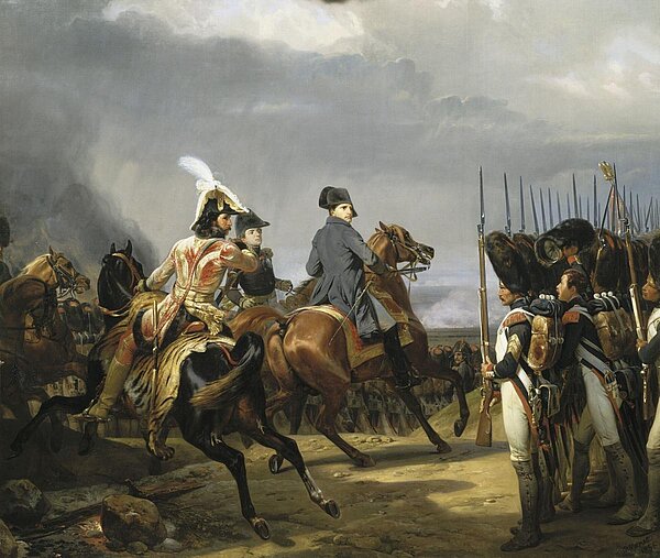 Vernet, Horace: Die Schlacht bei Jena, 14. Oktober 1806 (1836), Schloss Versailles, Galerie des Batailles
