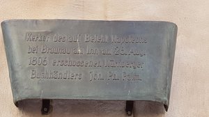 Gedenktafel Palm-Kerker