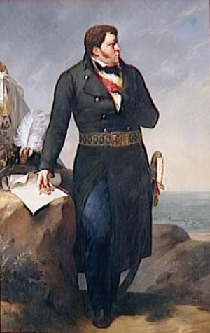 Georges Cadoudal (1771-1804) war während der Revoultionskriege Führer der Chouans und französischer General mit royalistischen Hintergrund. Georges Cadoudal (1771-1804) war während der Revoultionskriege Führer der Chouans und französischer General mit royalistischen Hintergrund.
