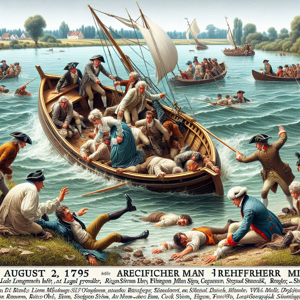 Stremmeüberfahrt mit fünf Todesopfern 1795