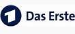 Logo »Das Erste«: Eine weiße 1 in einem dunkelblauen Kreis mit dem Schriftzug »Das Erste« in der gleichen Farbe wie der Kreis.