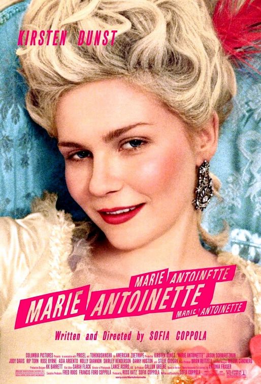 Filmplakat zu »Marie Antoinette« von Sophia Coppola aus dem Jahre 2006.